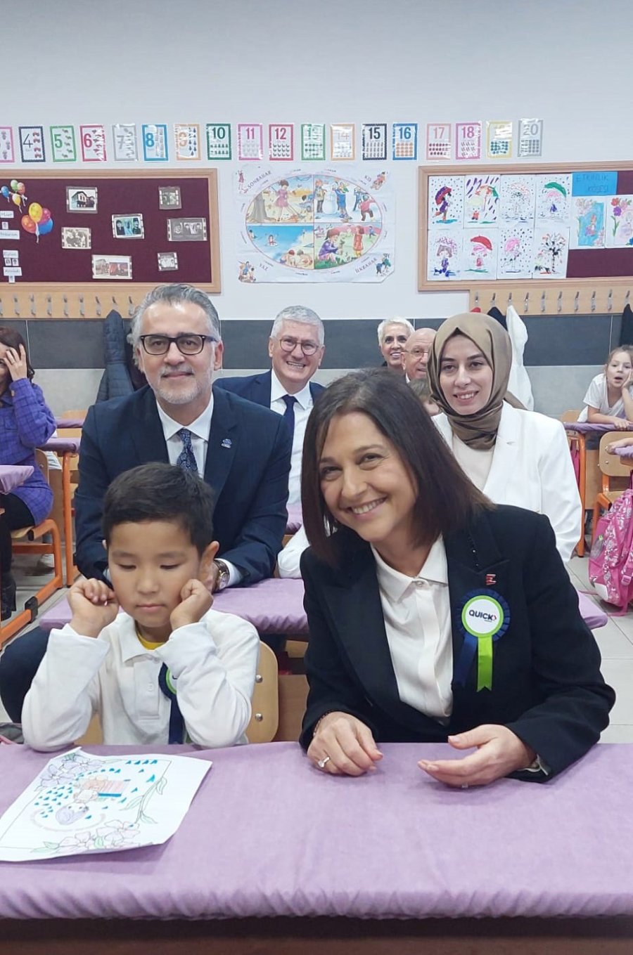 Quick Sigorta Gülseren-hüseyin Doğan İlkokulu Görkemli Bir Törenle Açıldı