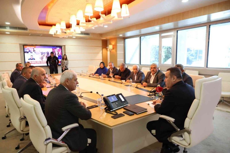 Başkan Böcek’ten Ziraat Odaları İçin Yeni Kayıt Sistemi Talimatı