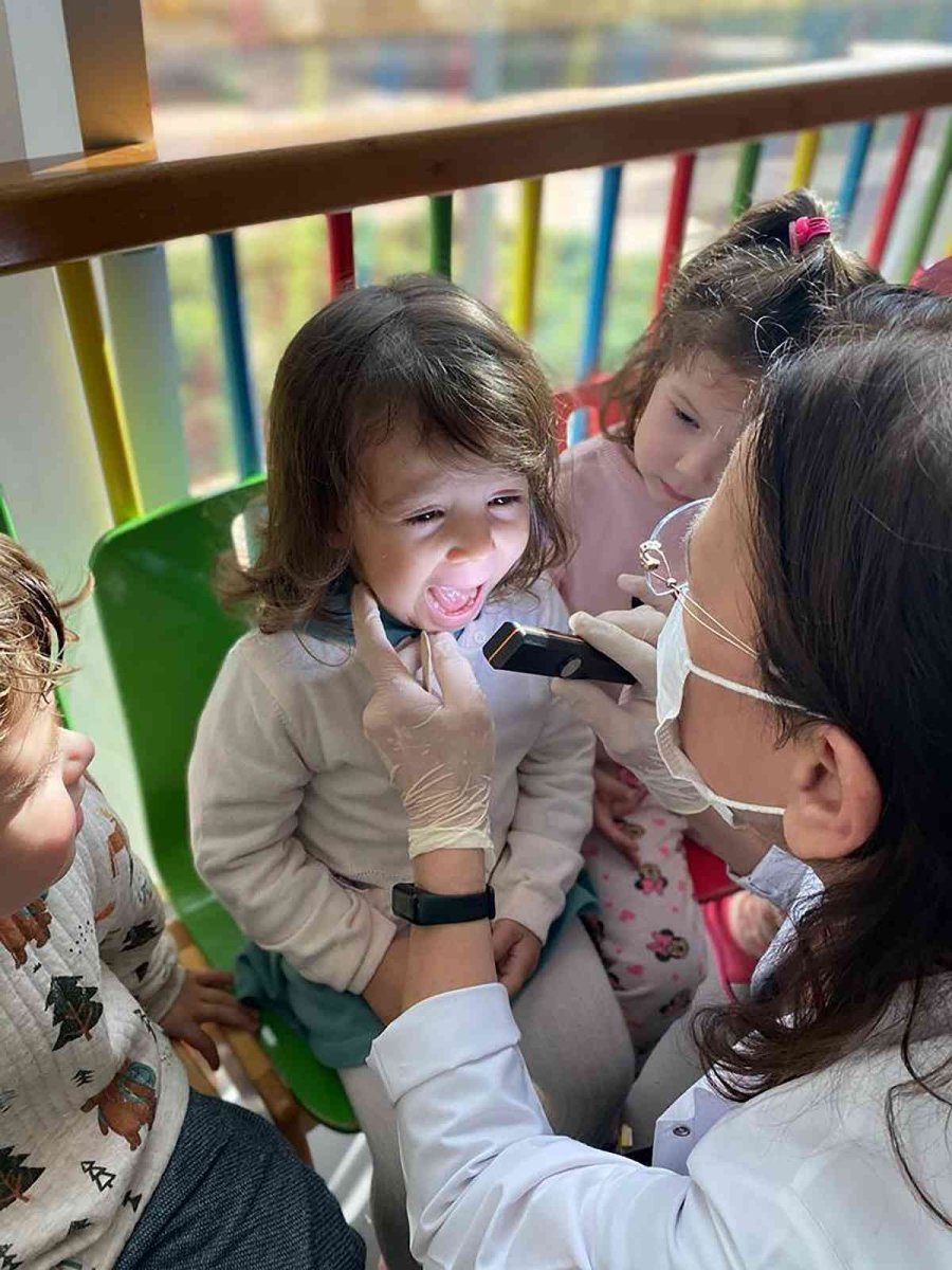 Ekolojik Kreşte Miniklere Ağız Ve Diş Sağlığı Eğitimi