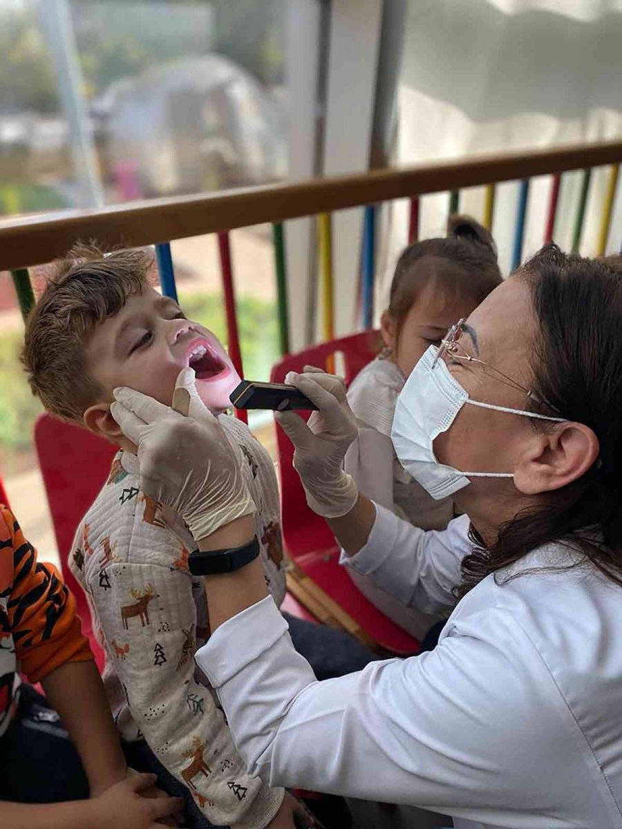 Ekolojik Kreşte Miniklere Ağız Ve Diş Sağlığı Eğitimi