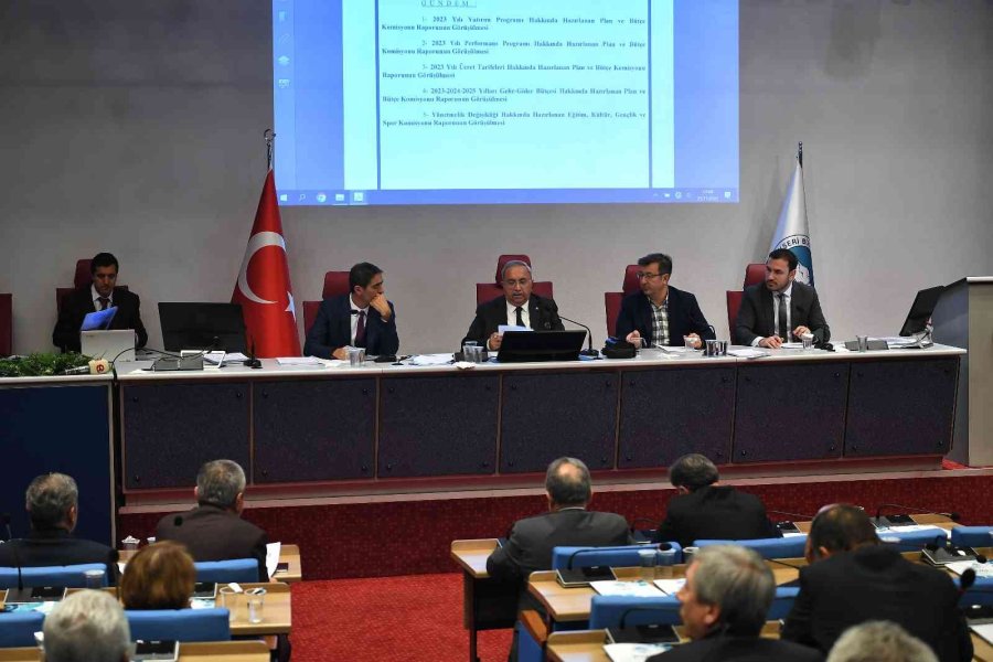 Büyükşehir Belediye Meclisi İkinci Birleşimi Yapıldı