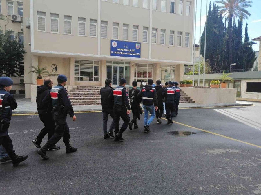 Mersin’de Terör Operasyonu: 10 Gözaltı