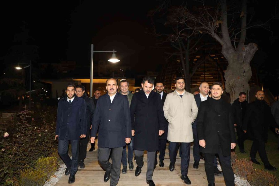 Bakan Murat Kurum: “8,5 Milyar Liraya Varan Yatırımlarımızın Açılışı Gerçekleştirilecek”