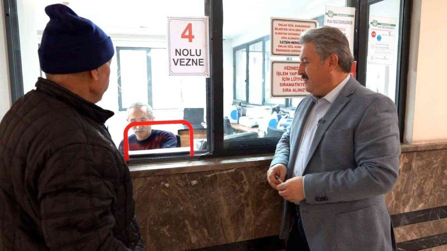 Melikgazi’de Hafta Sonu Vezneler Açık