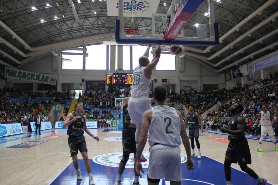 Basketbol Süper Ligi: Konyaspor: 89 - Aliağa Petkimspor: 84