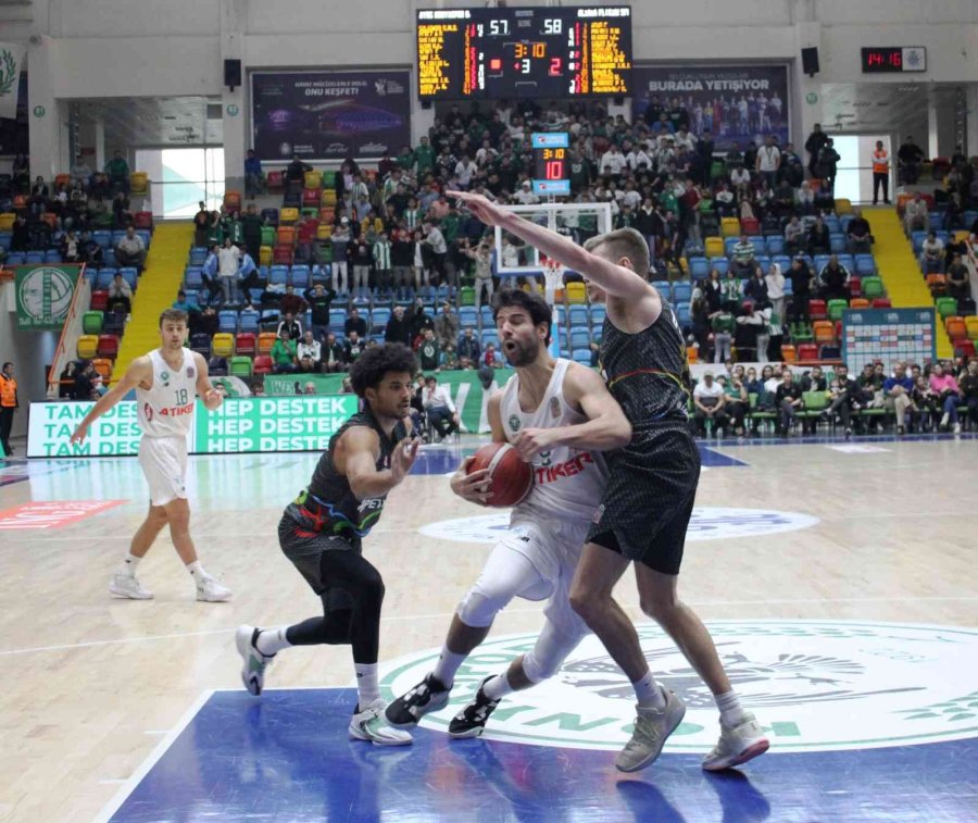 Basketbol Süper Ligi: Konyaspor: 89 - Aliağa Petkimspor: 84