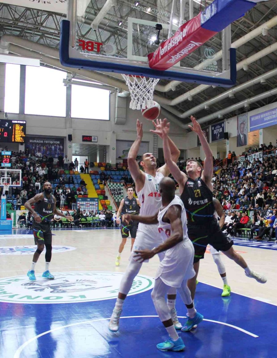 Basketbol Süper Ligi: Konyaspor: 89 - Aliağa Petkimspor: 84