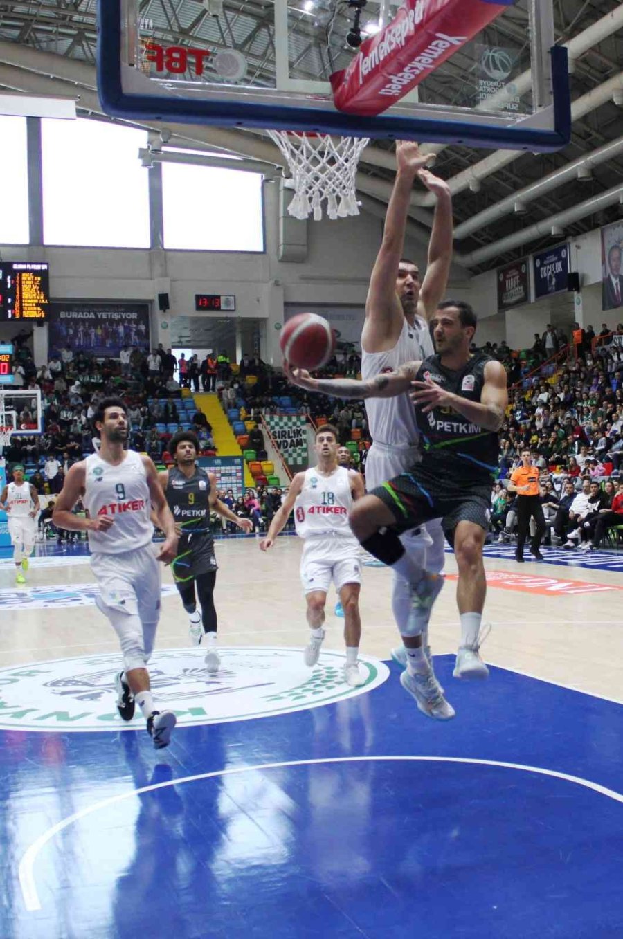 Basketbol Süper Ligi: Konyaspor: 89 - Aliağa Petkimspor: 84