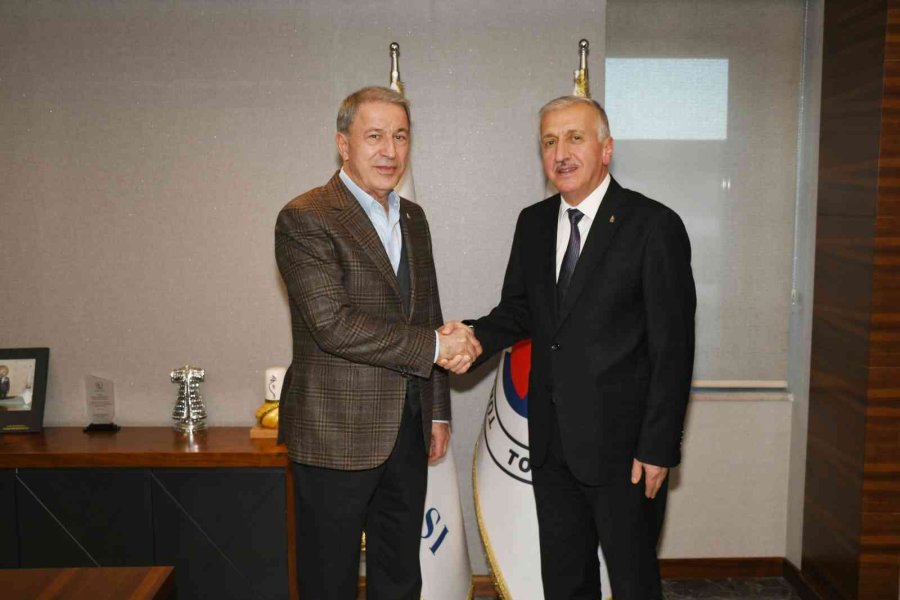 Bakanlardan, Kso Başkanı’na ’hayırlı Olsun’ Ziyareti