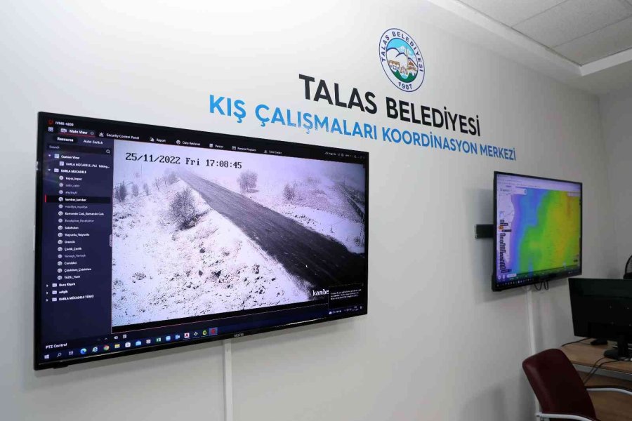 Talas Kara Kışa Hazır