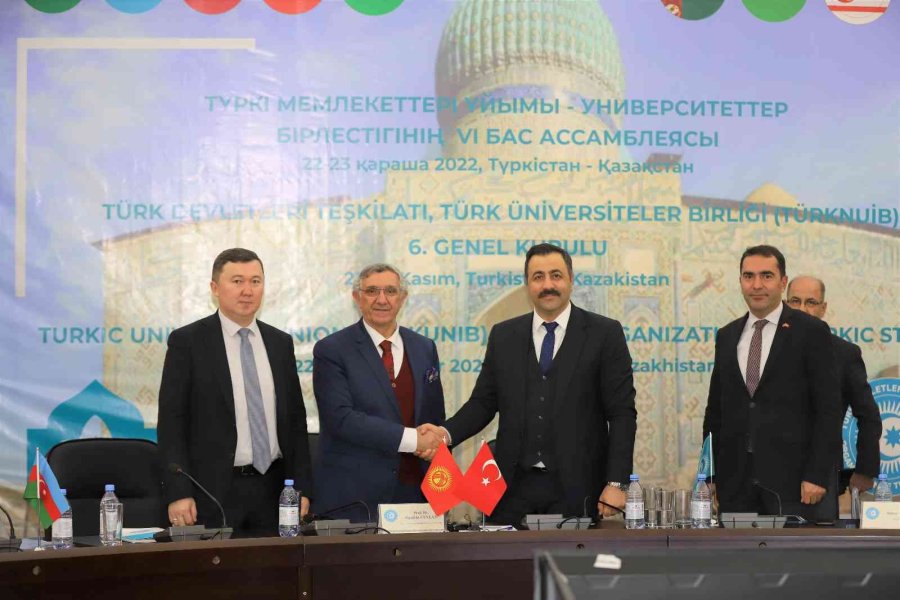 Alkü, Kırgızistan- Türkiye Manas Üniversitesi Arasında Memorandum Of Understanding Anlaşması