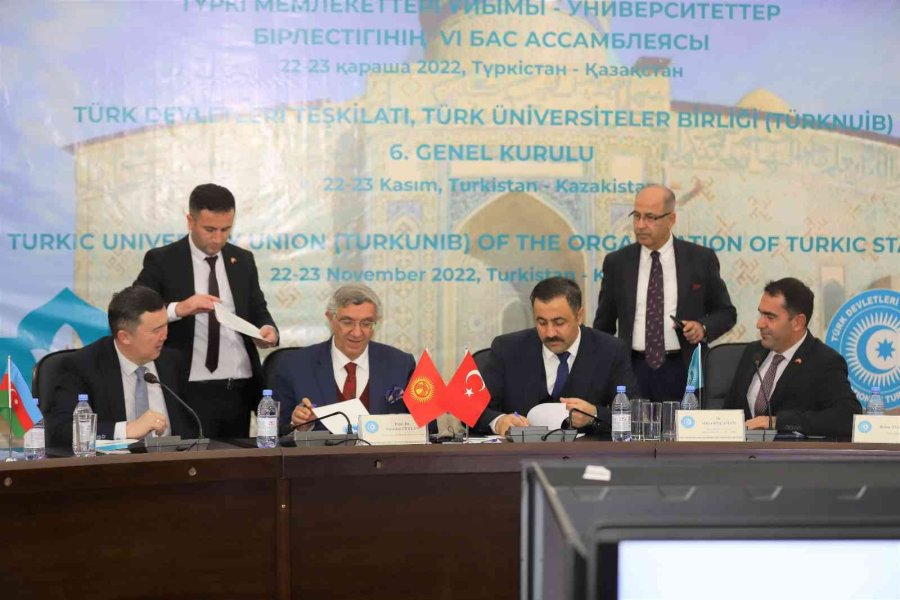 Alkü, Kırgızistan- Türkiye Manas Üniversitesi Arasında Memorandum Of Understanding Anlaşması
