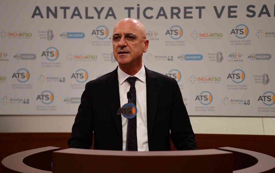 Atso Başkanı Bahar: "gelecek Yıl Antalya Turizminin Yeni Bir Rekor Kırmasını Bekliyoruz”