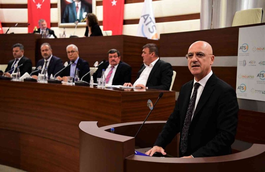Atso Başkanı Bahar: "gelecek Yıl Antalya Turizminin Yeni Bir Rekor Kırmasını Bekliyoruz”