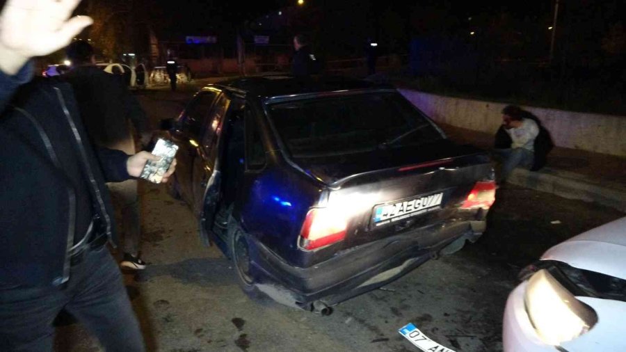 Manavgat’ta Polisin Silah Kaçakçılığı Şüphelileriyle Çatışması Güvenlik Kamerasına Yansıdı