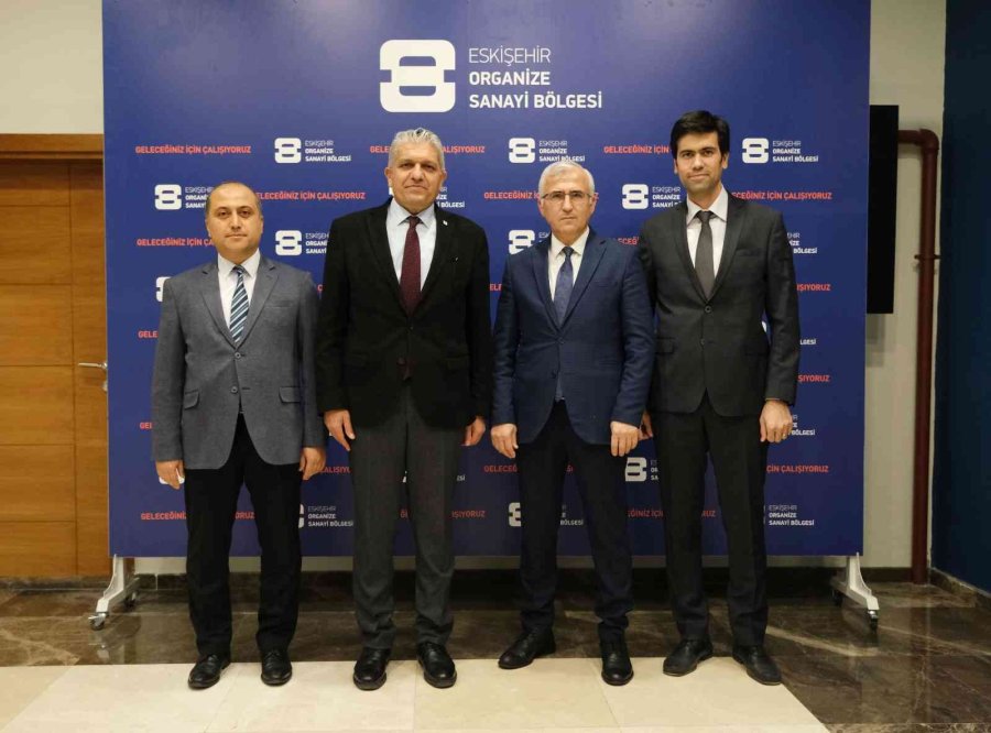 Esogü Rektörü Çolak’tan Başkan Küpeli’ye Ziyaret