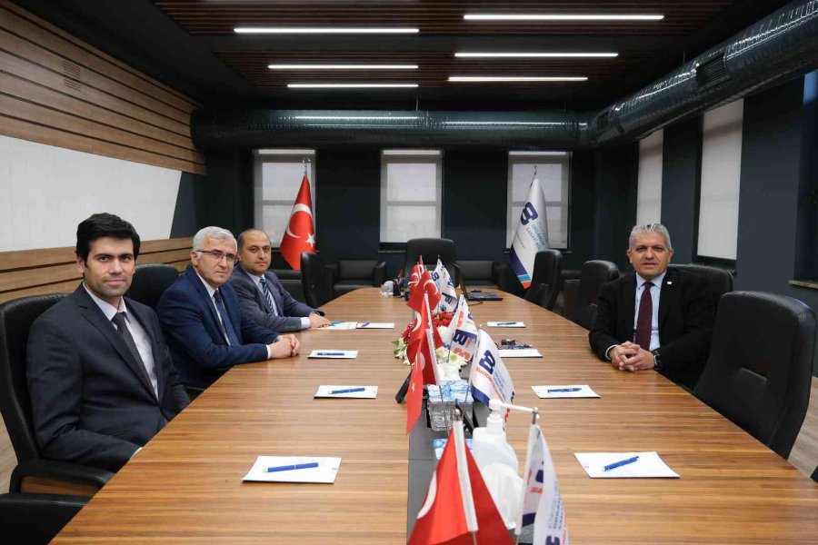 Esogü Rektörü Çolak’tan Başkan Küpeli’ye Ziyaret