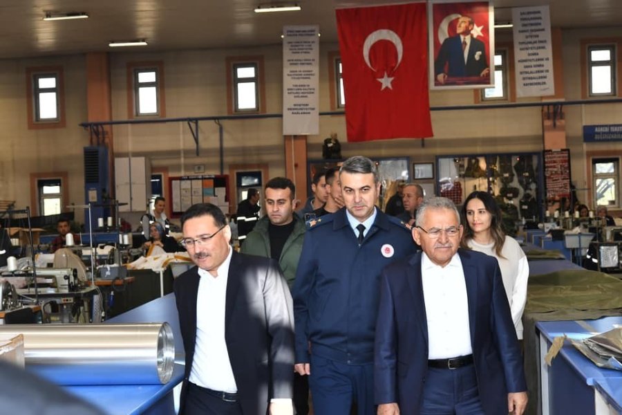 Başkan Büyükkılıç, Rahvan’a Bindi, Seyit Onbaşı’yı İnceledi