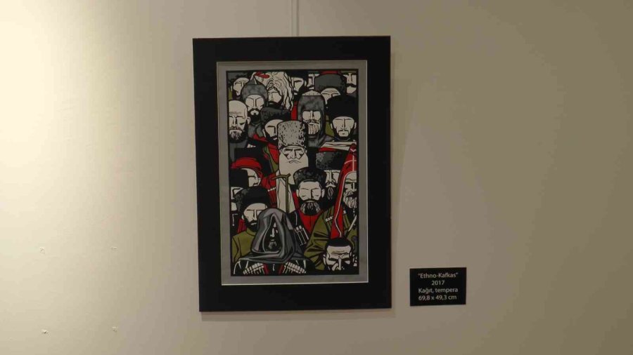 Kafkasya Efsaneleri Sergisi Kayseri’de Başlayacak