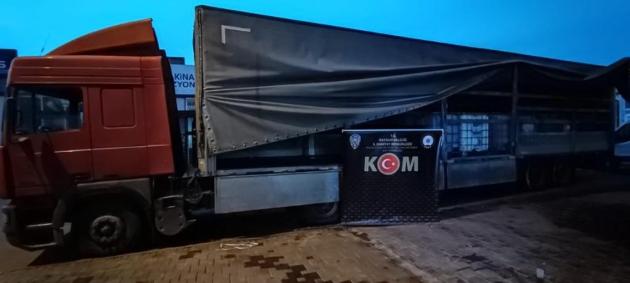 17 Ton Karışımlı Akaryakıtı Piyasaya Süremeden Yakalandılar