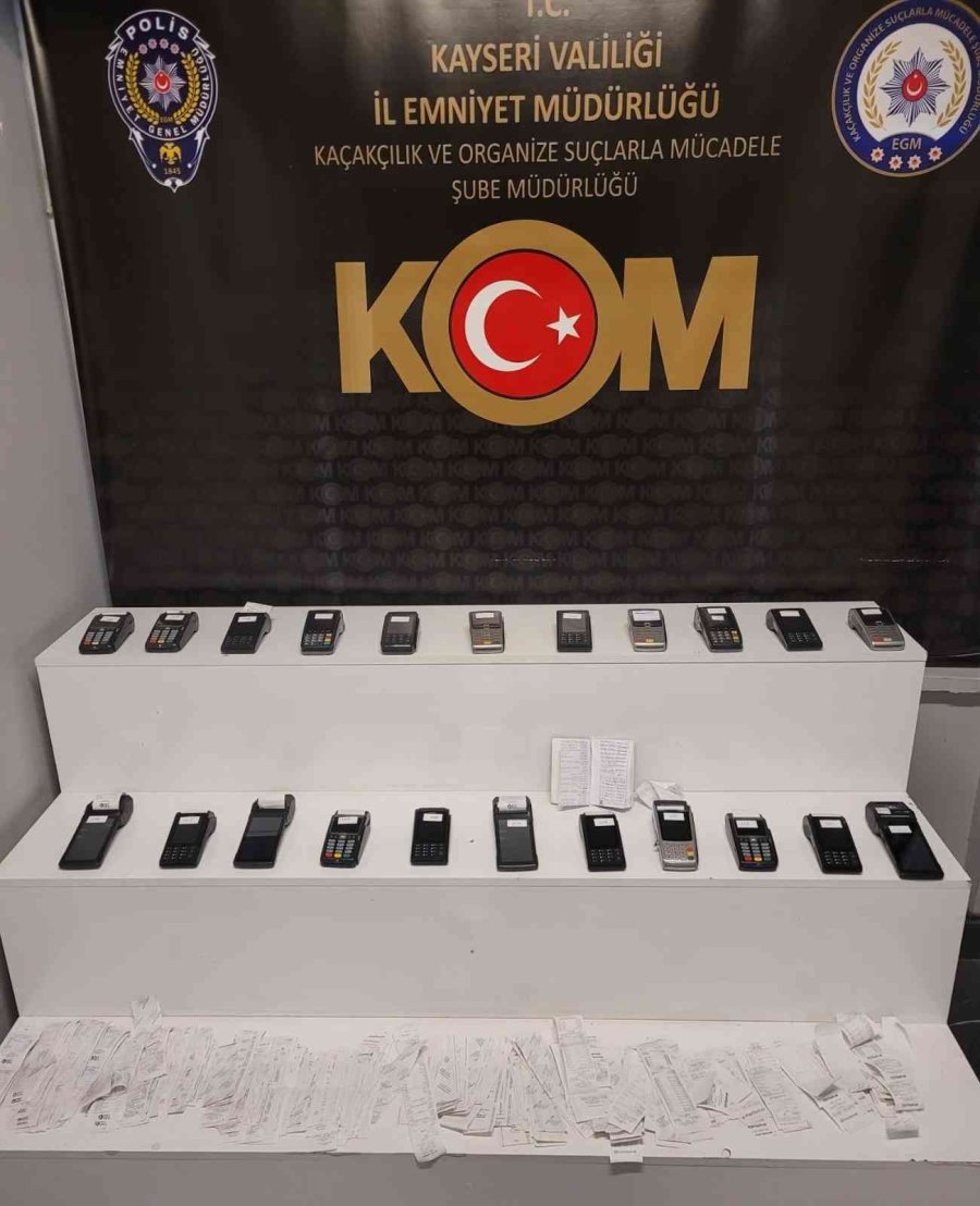 Kayseri’de Tefecilere Operasyon: 2 Gözaltı