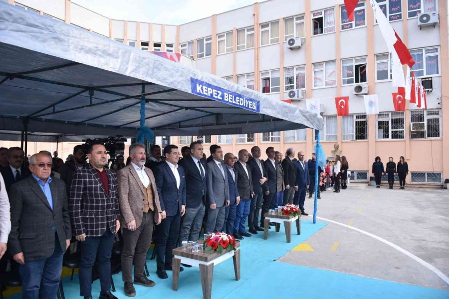 Kepez’den, İsmail Hakkı Kaya İlkokulu’na Çok Amaçlı Salon