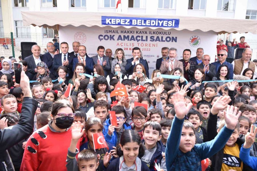 Kepez’den, İsmail Hakkı Kaya İlkokulu’na Çok Amaçlı Salon