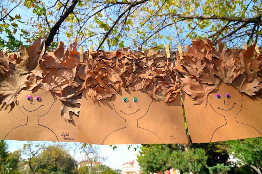 Manavgat’ta Minik Öğrencilerden Sonbahar Etkinliği