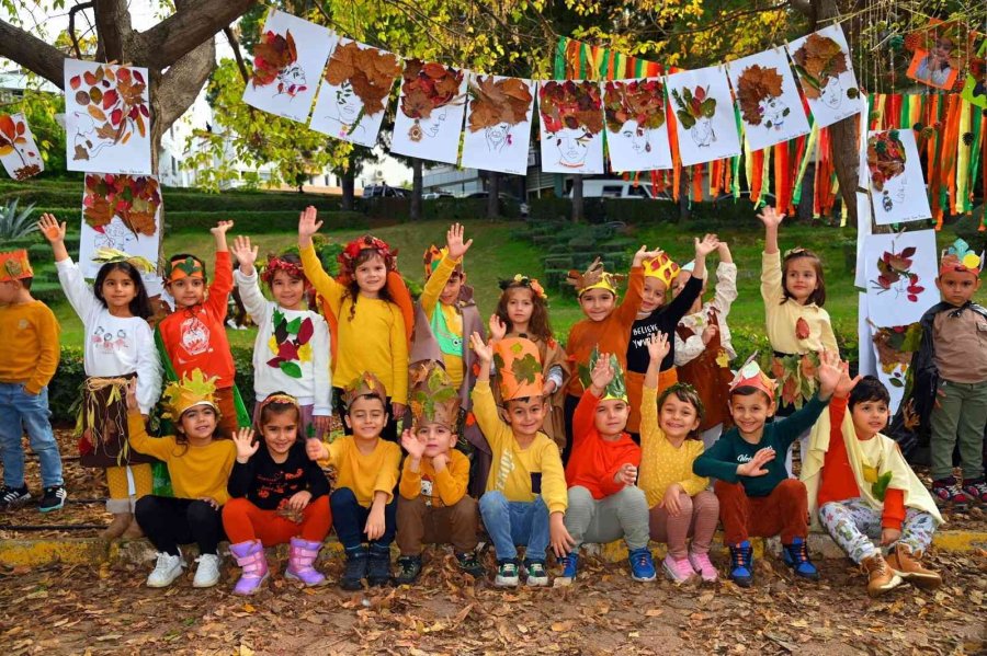 Manavgat’ta Minik Öğrencilerden Sonbahar Etkinliği