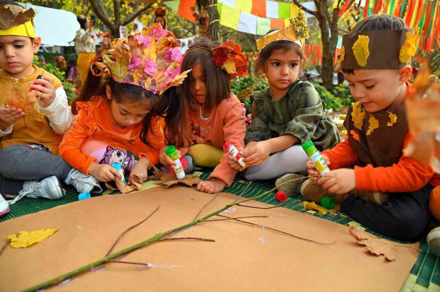 Manavgat’ta Minik Öğrencilerden Sonbahar Etkinliği