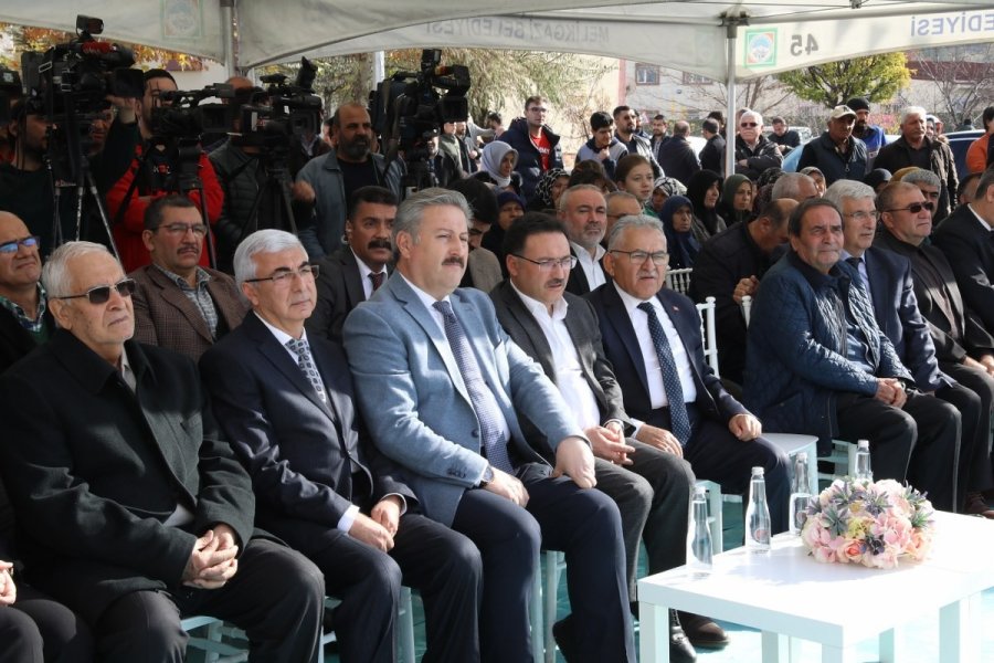 Melikgazi’de Hatice-azmi Nalbantoğlu Aile Sağlığı Merkezi Temeli Atıldı