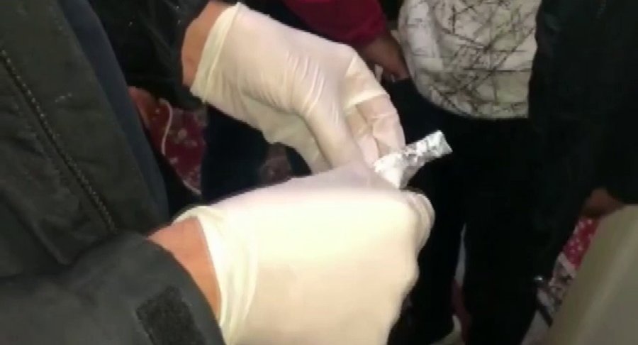 Uyuşturucu Üretilen Eve Narkotikten Baskın