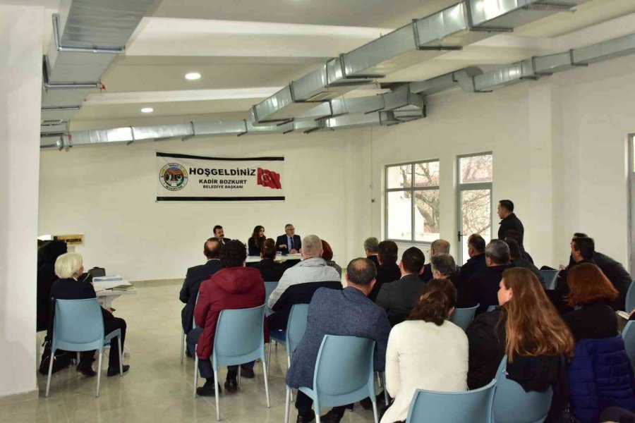 İnönü’de Muhtarların İhtiyaç Ve Talepleri Dinlendi