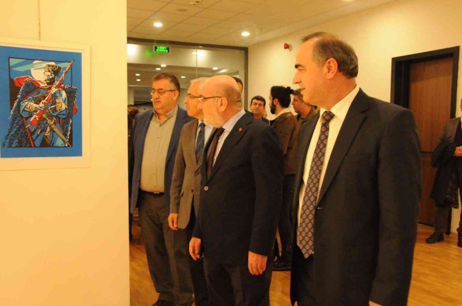 ’kafkasya Efsaneleri Sergisi ’ Açıldı