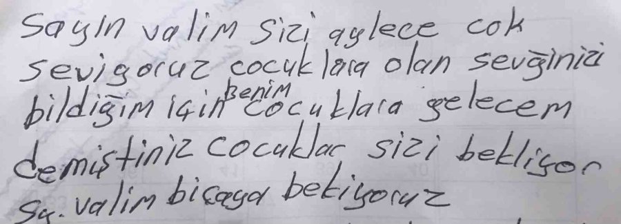 Valiyi Harekete Geçiren Mektup