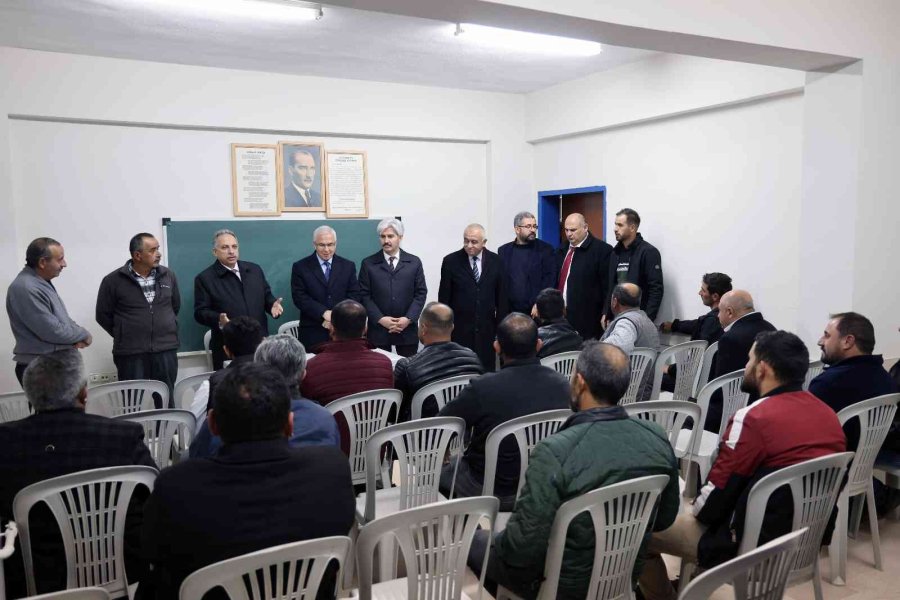 Talas Kırsalında Kasaplık Kursu