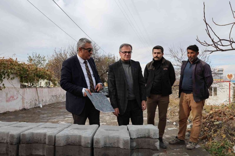 Başkan Özdoğan: "çalışmalarımız Tüm Hızıyla Devam Ediyor"