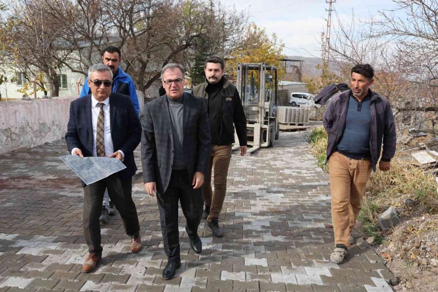 Başkan Özdoğan: "çalışmalarımız Tüm Hızıyla Devam Ediyor"