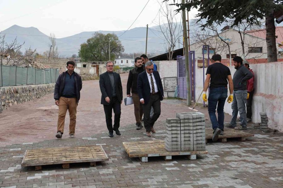 Başkan Özdoğan: "çalışmalarımız Tüm Hızıyla Devam Ediyor"