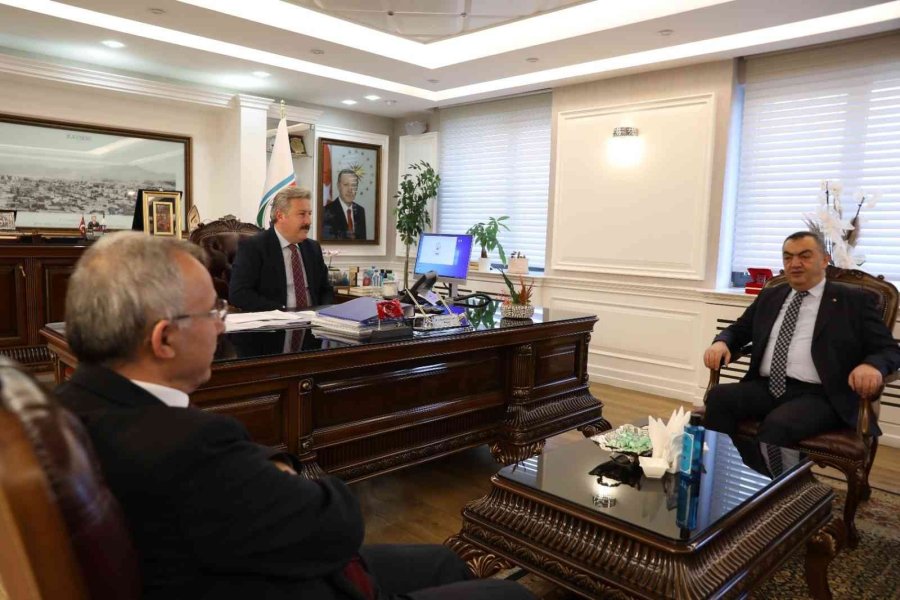 Kayso Ve Osb Başkanlarından, Başkan Mustafa Palancıoğlu’na Ziyaret