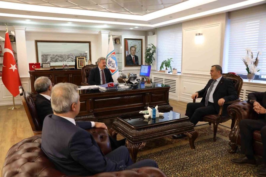 Kayso Ve Osb Başkanlarından, Başkan Mustafa Palancıoğlu’na Ziyaret