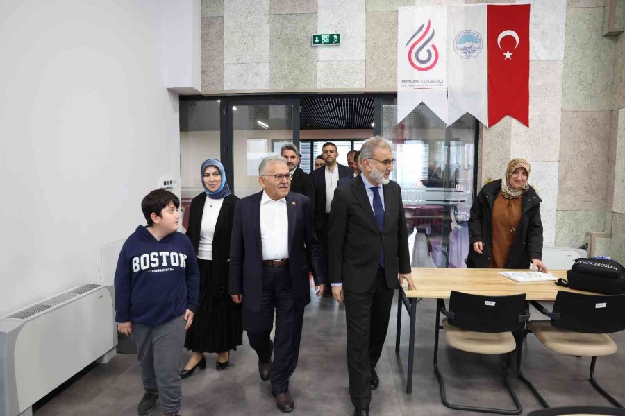 Büyükkılıç, Yıldız Ve Aksu’dan Engelleri Ortadan Kaldıran Merkeze Ziyaret