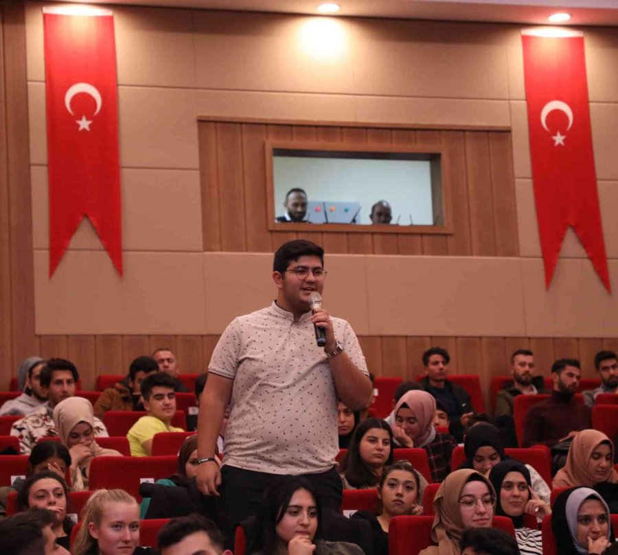 Kayü Seyrani Kampüsü’nde ‘vali-öğrenci Buluşması’