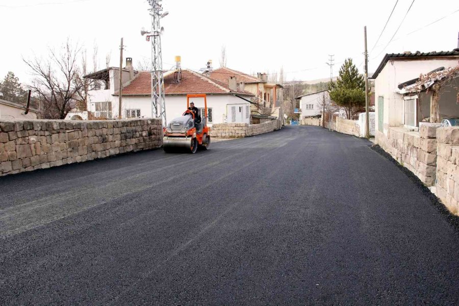 Bünyan’da Cami Kebir Ve Sağlık Mahalleleri Asfalta Kavuşuyor