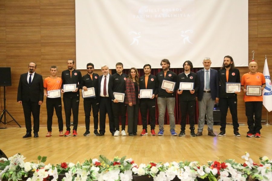 Golbol A Milli Takımı, Şampiyona Öncesi Asü’lülerle Buluştu