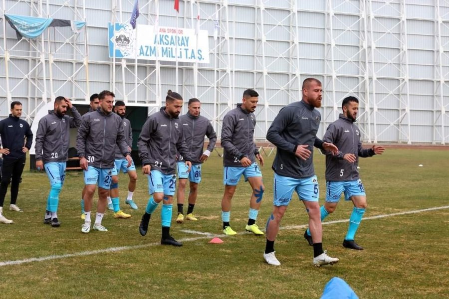 68 Aksaray Belediyespor, Bursa Yıldırımspor Maçı Hazırlıklarını Tamamladı