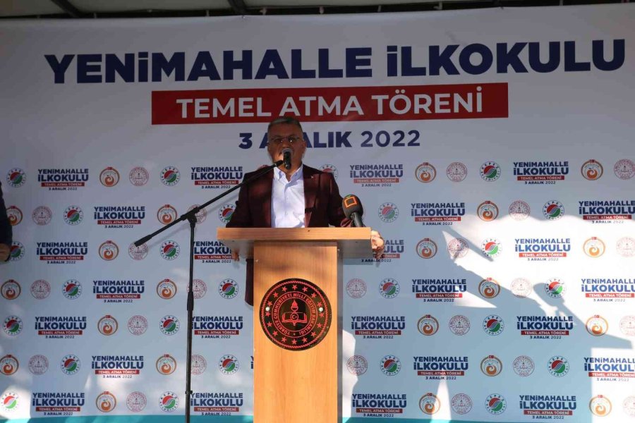 Hayal Edilen Okul Temeli 7 Gün Sonra Atıldı