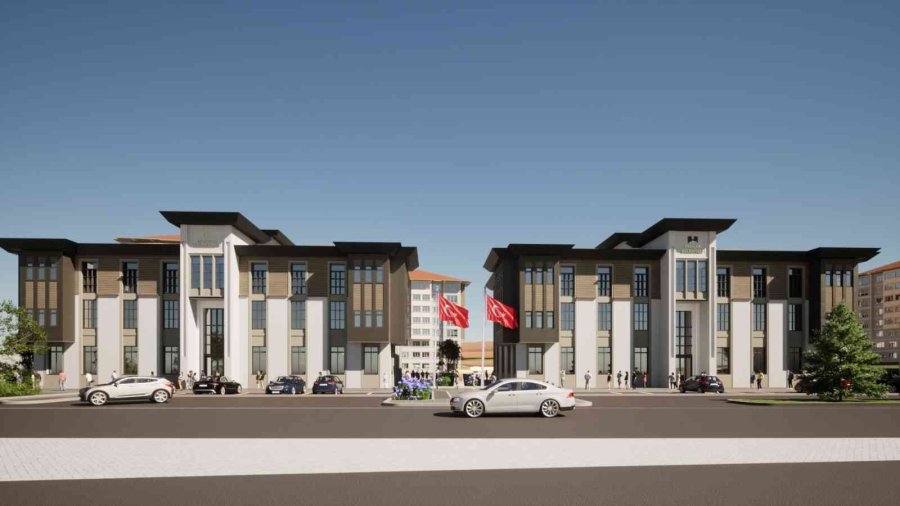 Hacılar’da Hükümet Konağı Ve Belediye Hizmet Binası’nın Temelleri Atıldı