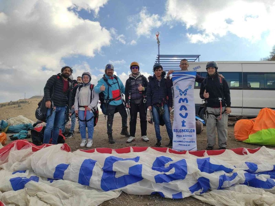 Engelli Vatandaşlar Kayseri’yi Havadan İzledi