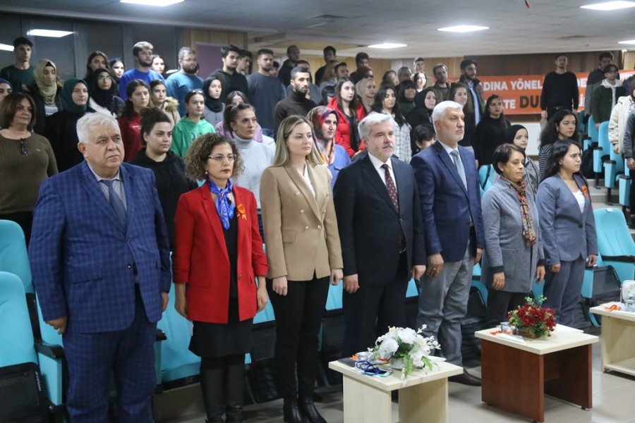 Asü’de Kadına Yönelik Şiddetle Mücadele Paneli